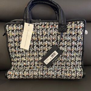 New With Tags. MZ Wallace Multicolor Tweed Tote